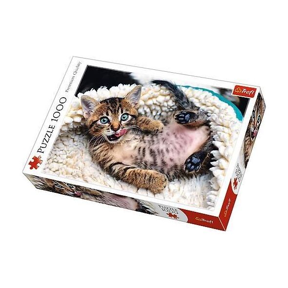 Trefl Puzzle Wesoły kotek 1000el. (226185)