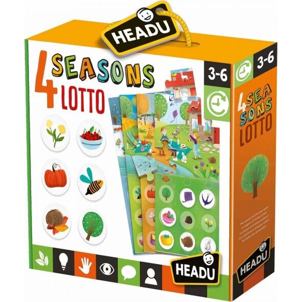 Headu Puzzle Gra Lotto 4 pory roku