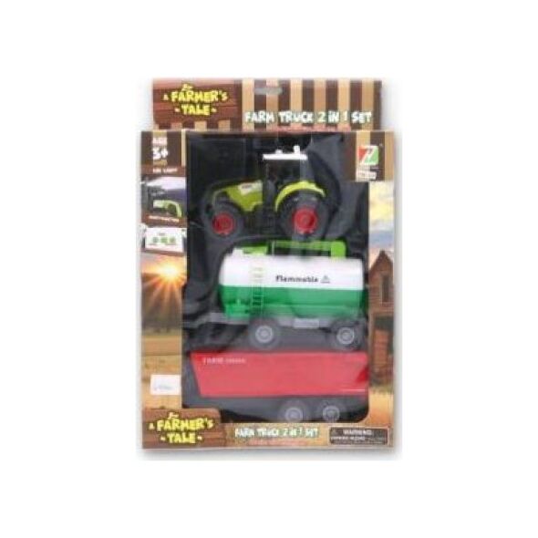 Gazelo Traktor z maszynami rolniczymi 147443