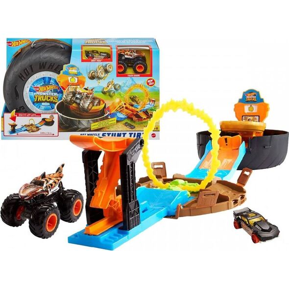Hot Wheels Wyrzutnia Monster Truck Opona  (GVK48)