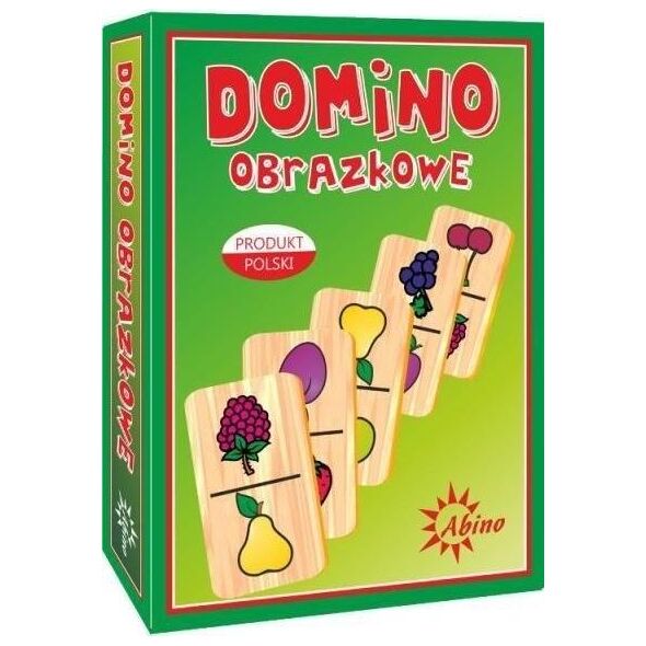Abino Domino obrazkowe owoce ABINO