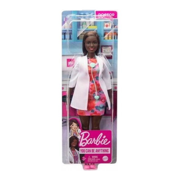 Lalka Barbie Mattel Kariera - Lekarka (DVF50/GYT29)