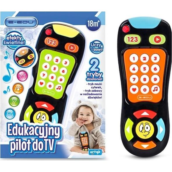 Artyk Edukacyjny pilot czarny do TV E-Edu