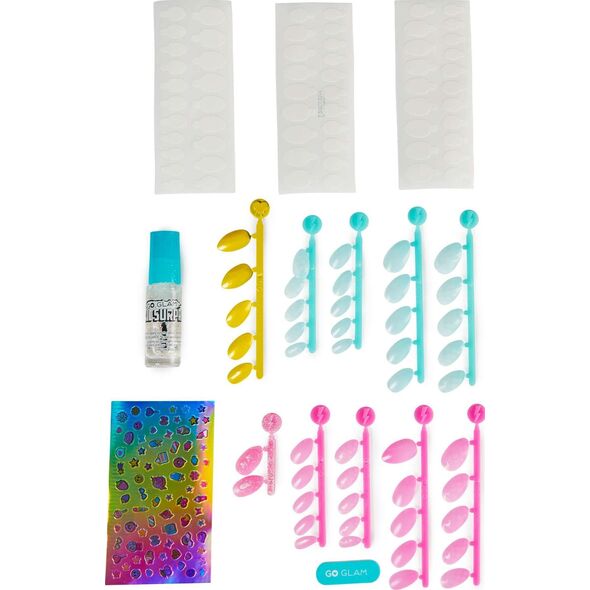 Spin Master Cool Maker Go Glam Nail Surprise zestaw do paznokci tipsy + akcesoria lakier