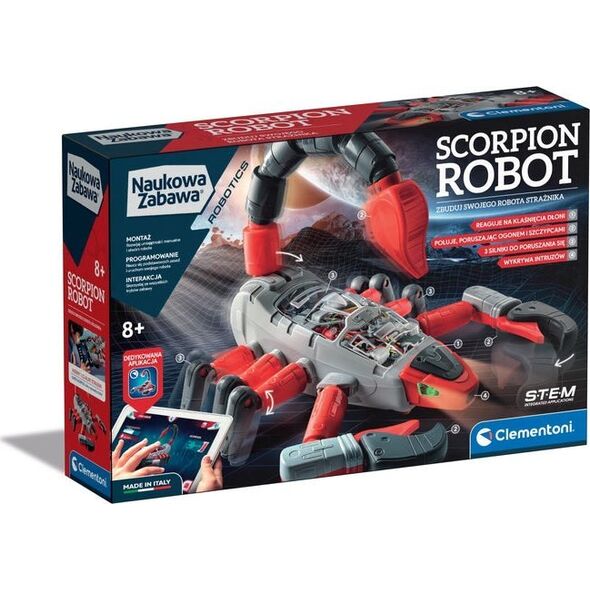 Clementoni Naukowa zabawa. Mecha Skorpion 50718