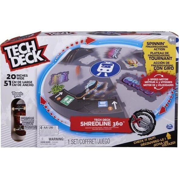 Spin Master Zmotoryzowana rampa SHREDLINE 360 Tech Deck
