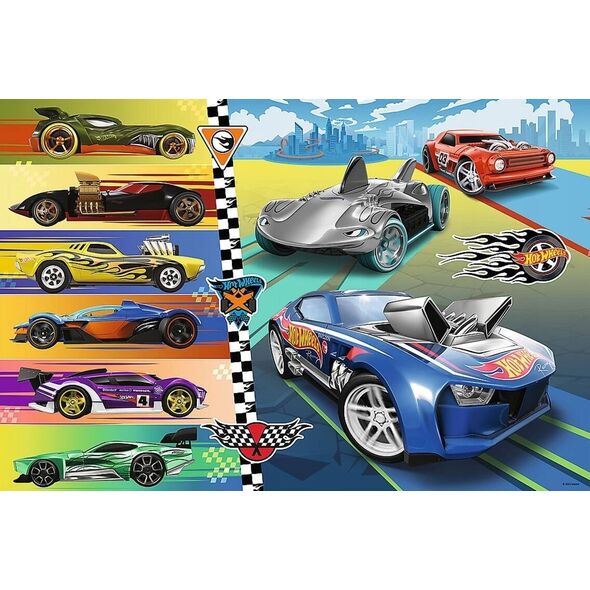 Trefl Puzzle 24 elementy Maxi Szybkie samochody Hot Wheels