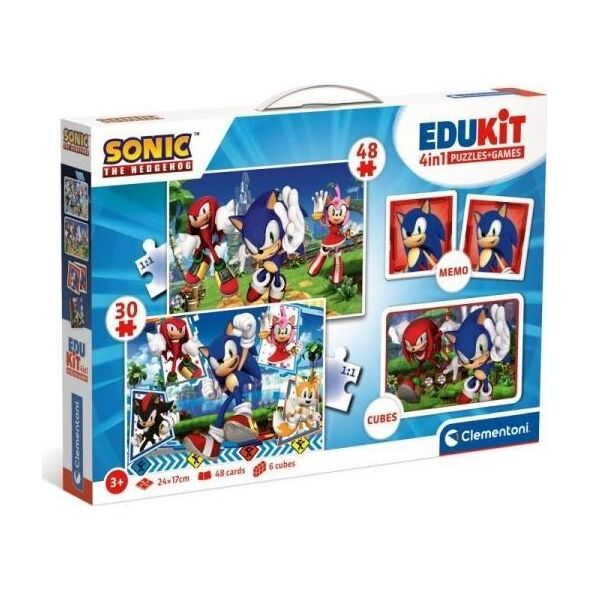 Clementoni Zestaw gier Edukit Sonic
