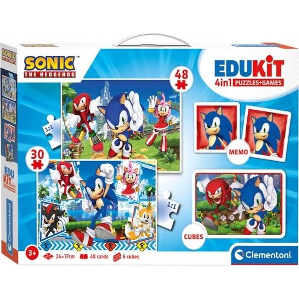 Clementoni Zestaw gier Edukit Sonic