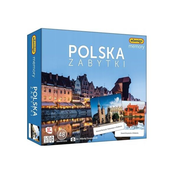 Adamigo Gra Memory - Polska zabytki