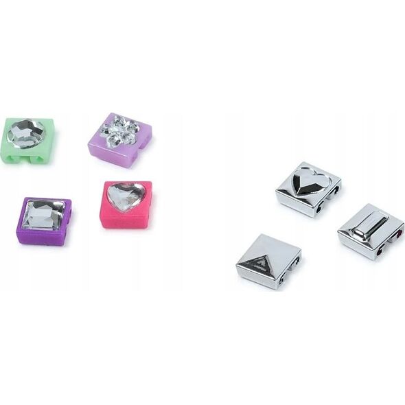 Spin Master Zestaw do tworzenia bransoletek PopStyle Glitter & Gem Expension Pack