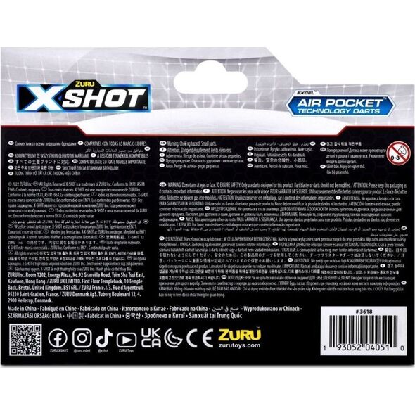 Zuru Zestaw strzałek Excel Air Pocket Technology Foam Darts