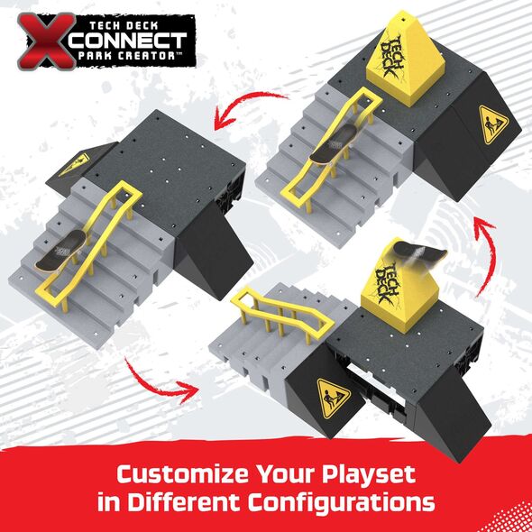 Spin Master PROMO Tech Deck X-connect - zestaw startowy Skate Zone 6068234 p3 Spin Master