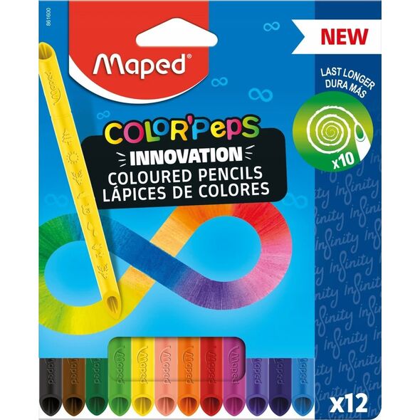 Maped *****Kredki z grafitu Infinity 12kol 616009