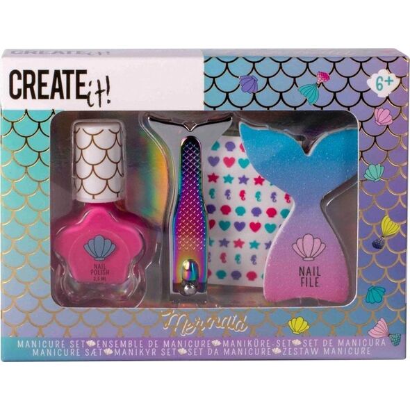 Canenco CREATE IT! Mermaid zestaw do manicure 84608 /6
