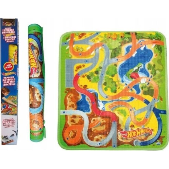 Mattel *****HW mata podłogowa 80X70cm+autko 42022