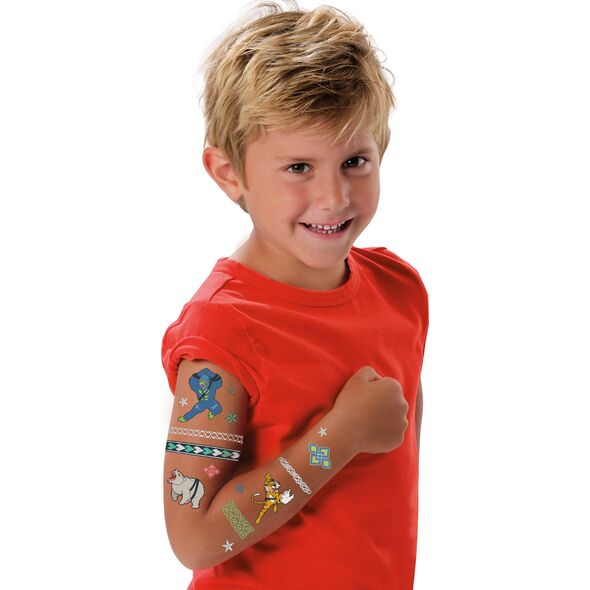 SES Creative SES Tatuaże dla dzieci Wojow. zwierząt 14287 42872