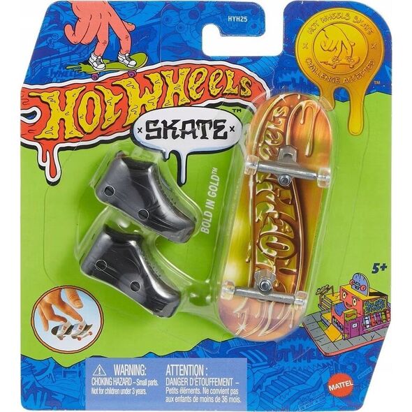 Mattel HW Skate złota deskorolka+buty HYH25 /16
