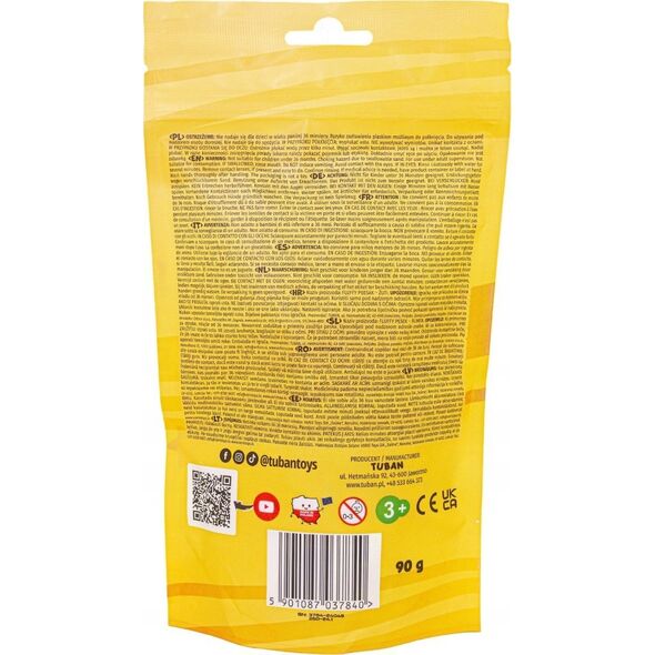 TUBAN TUBAN piasek Fluffy żółty 90g TU3784 37840