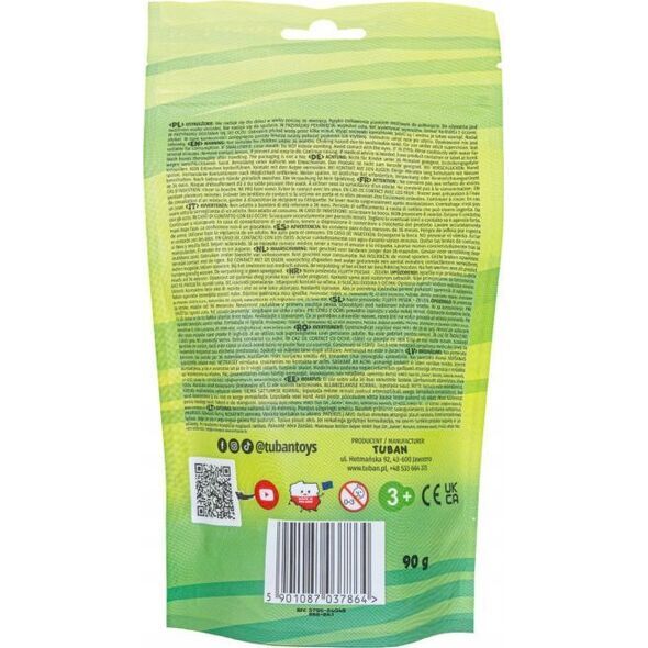TUBAN TUBAN piasek Fluffy zielony 90g TU3786 37864
