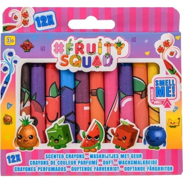 Create it! FRUITYSQUAD pachnące kredki 12szt FS60354 03542
