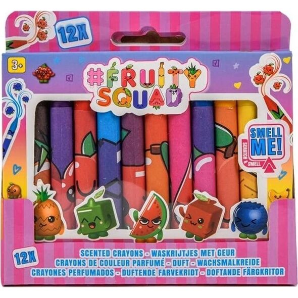 Create it! FRUITYSQUAD pachnące kredki 12szt FS60354 03542