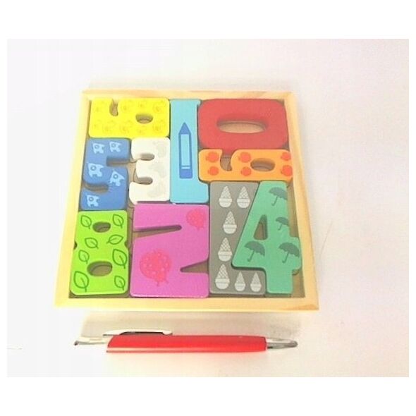 NoboKids Puzzle drewniane cyferki 223 06867
