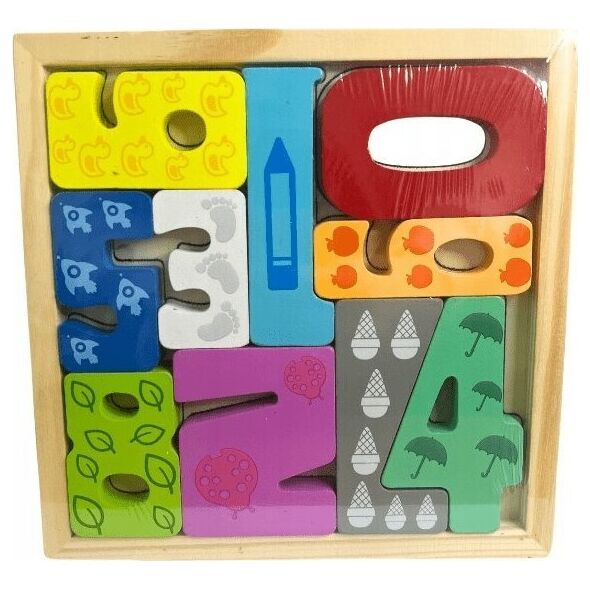 NoboKids Puzzle drewniane cyferki 223 06867