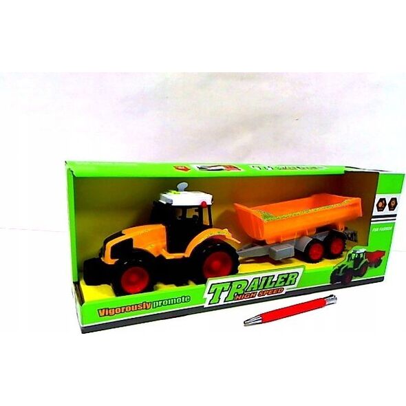 Gazelo Traktor z przyczepą św/dźw 666-175C 01664