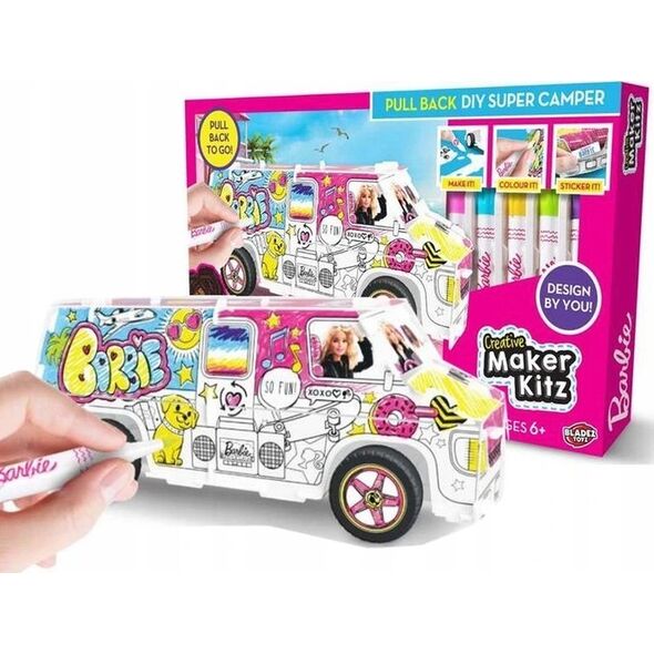 Bladez *****BARBIE Maker Kitz pomaluj kampera BTBA-M01Y