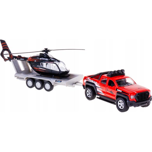 Hipo Auto terenowe z helikopterem 35cm 520249