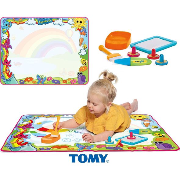 Tomy Aquadoodle Mata do rysowania wodą Tęczowa Deluxe uniwersalny