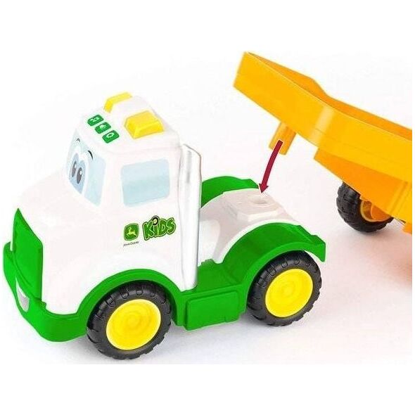 Tomy John Deere Laweta z traktorem