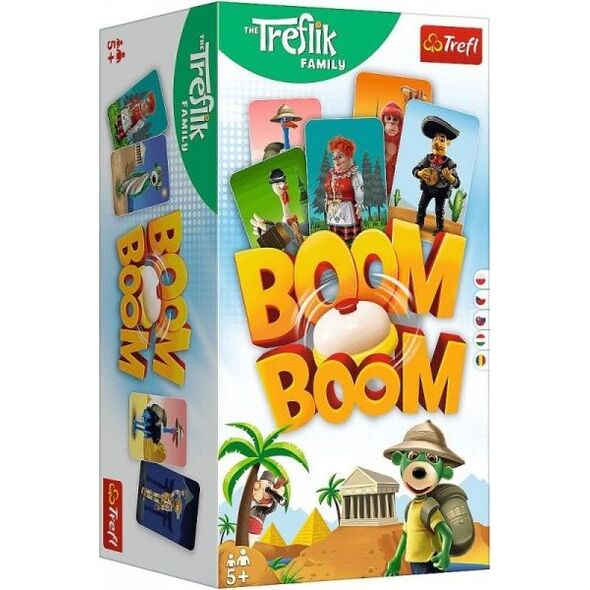 Trefl PROMO Boom Boom Rodzina Treflików gra 02122 Trefl p8