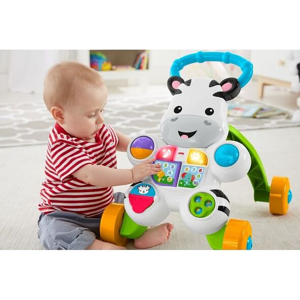 Fisher Price Interaktywny chodzik Zebra (DPL53)