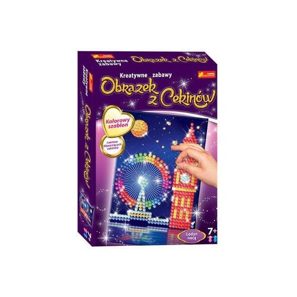 Ranok Cekinowy obrazek Londyn nocą - 15160261