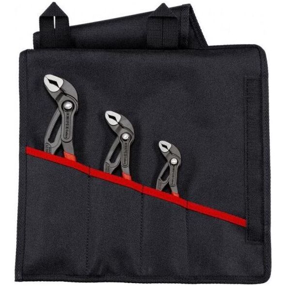 Knipex ZESTAW SZCZYPIEC DO RUR W ETUI 3-CZĘŚCIOWY 125,180,250MM.