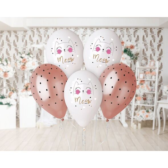 Gemar Balony Premium Hel Kotek, 13 cali/ 5 szt.