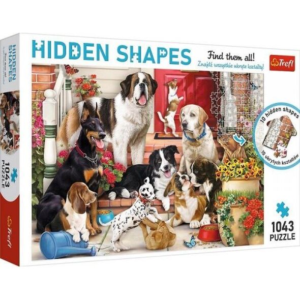 Trefl Puzzle 1000el Psia zabawa 10675 Trefl