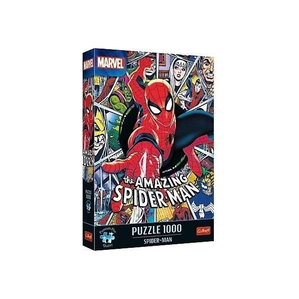 Trefl Puzzle 1000 elementów Premium Plus Spider-man