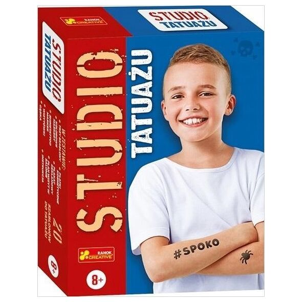 Ranok Studio tatuażu Zestaw dla chłopców 52468