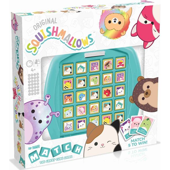 Winning Moves MATCH TopTrumps Squishmallows WM04182 06549