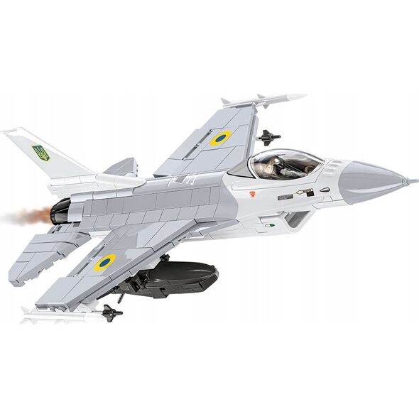 Cobi COBI 5893 Armed Forces Samolot wielozadaniowy F-16AM Fighting Falcon UA 500 klocków