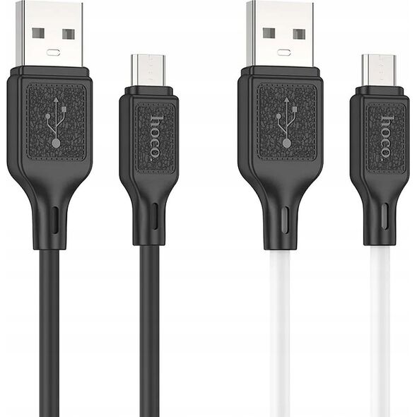 Kabel USB Hoco HOCO kabel USB A do Micro USB 2,4A X90 1 m czarny
