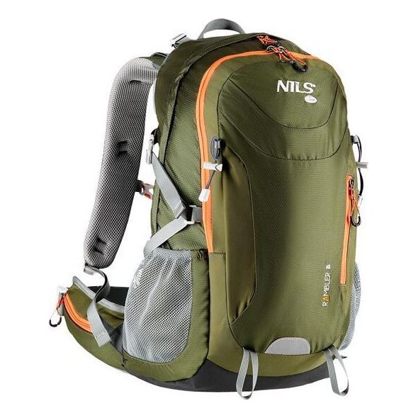 Plecak turystyczny Nils Extreme Plecak turystyczny trekkingowy górski Rambler 40l Nils camp nc1917 zielony