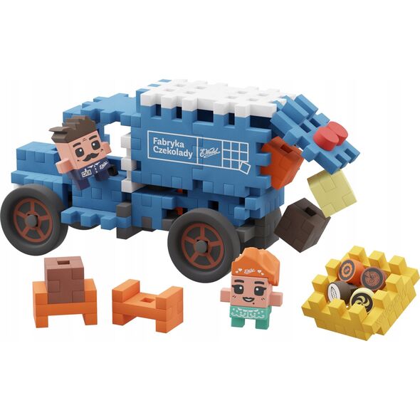 Marioinex Klocki Mini Waffle - Wedel Słodka furgonetka 100 elementów