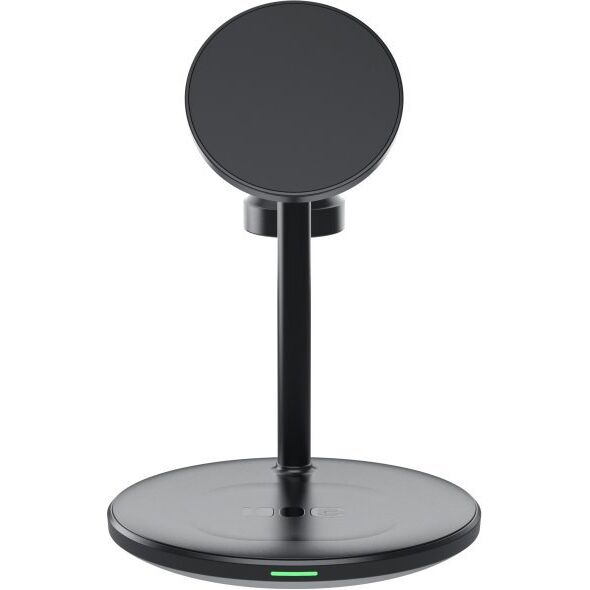 Ładowarka Green Cell Greencell MagScape Ładowarka Indukcyjna 3w1 MagSafe do iPhone, Apple Watch, AirPods, Smartwatch i słuchawek bezprzewodowych
