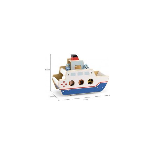 Viga Toys Viga 44684 Drewniany prom samochodowy