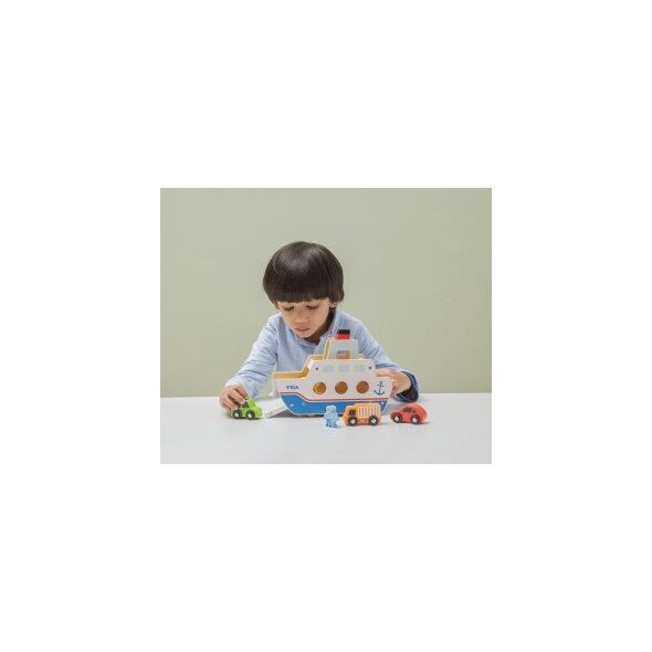 Viga Toys Viga 44684 Drewniany prom samochodowy