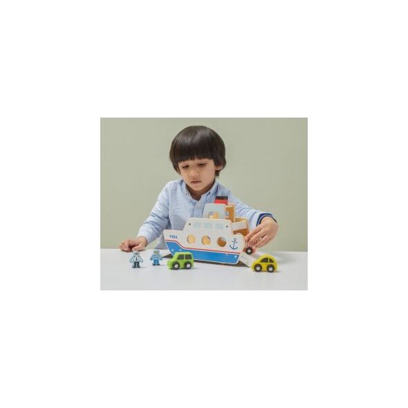 Viga Toys Viga 44684 Drewniany prom samochodowy